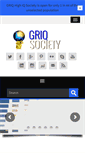 Mobile Screenshot of gr.iqsociety.org