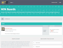 Tablet Screenshot of board.iqsociety.org